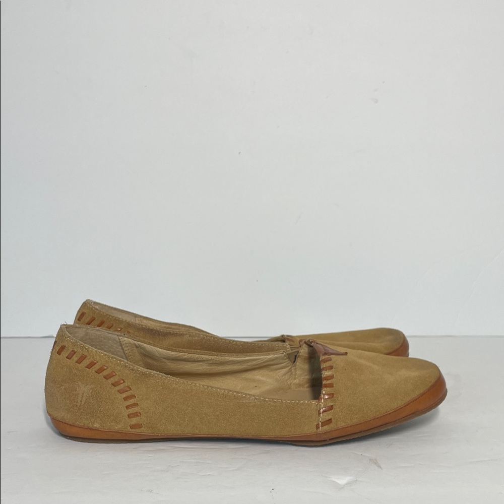 The Frye Company Women’s Leather Loafers Tan 11